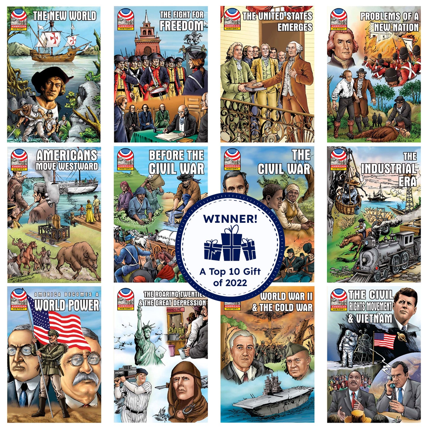 Graphic U.S. History - Set of 12